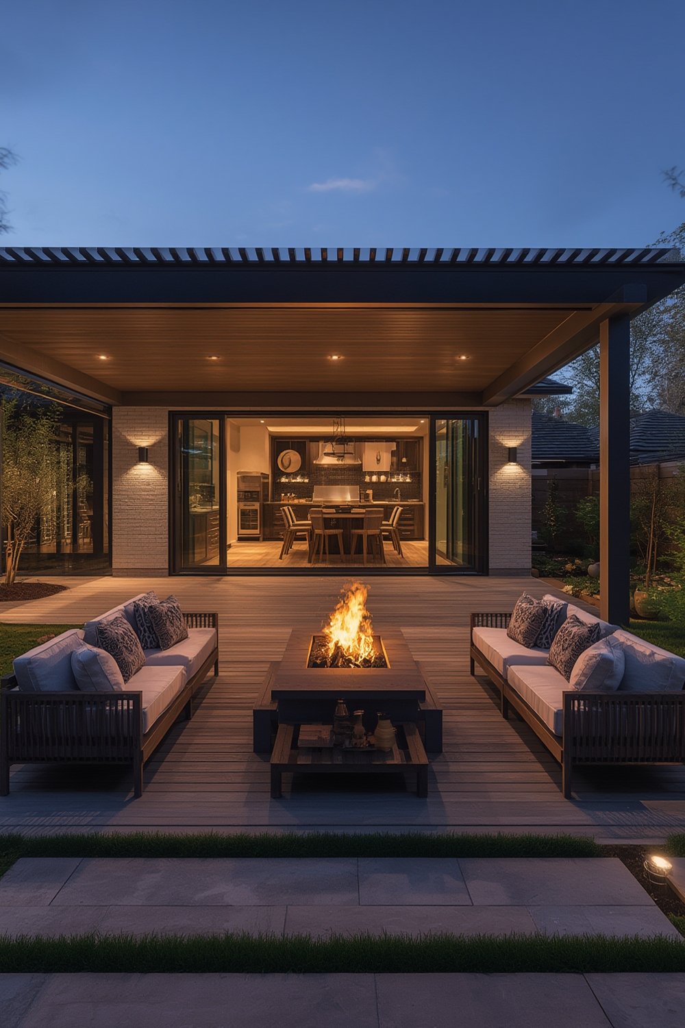 outdoor living space - Illustration 1