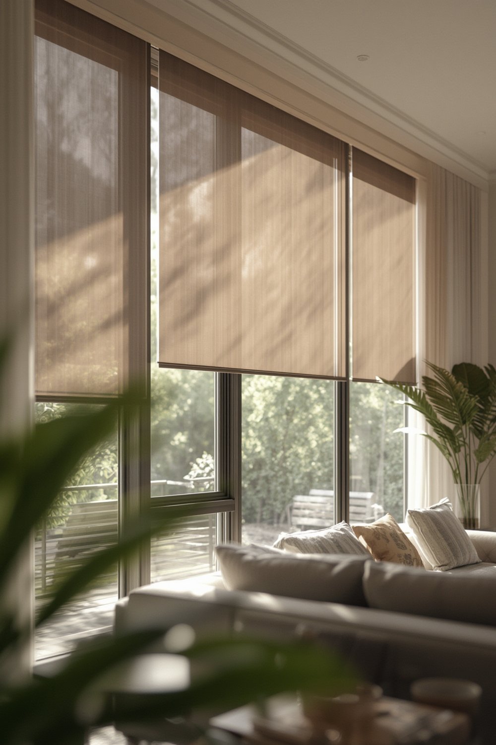 smart window blinds - Illustration 1